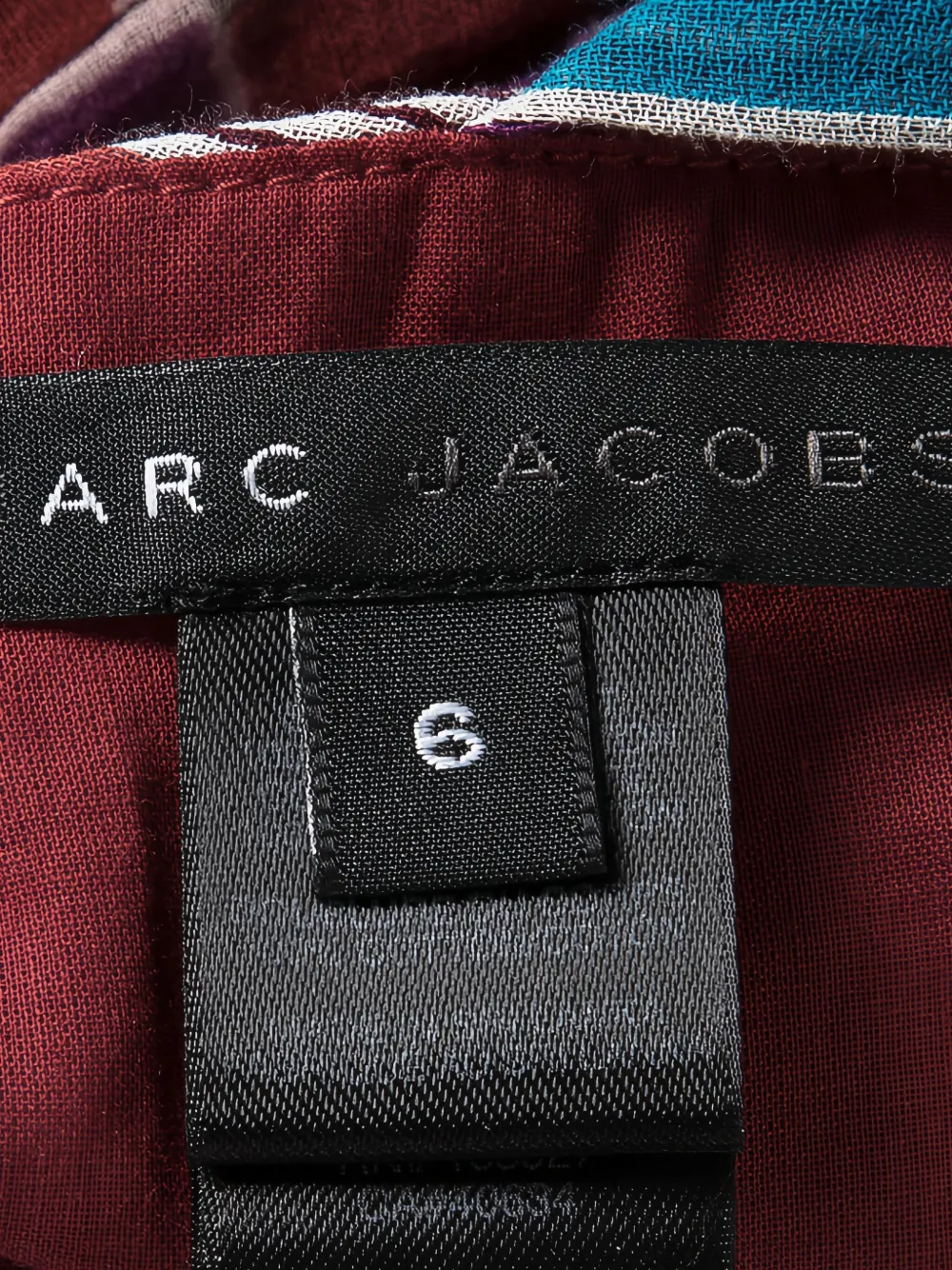 MARC JACOBS VINTAGE Pre-owned 2023 Geometric-print Top In Purple