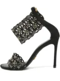 Louis Vuitton Pre-Owned crystal-embellished sandals - Black