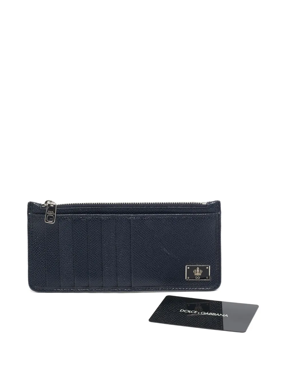 Dolce & Gabbana Pre-Owned Portacarte in pelle con placca logo | Image 7