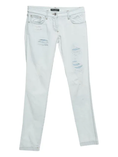 Dolce & Gabbana Pre-Owned ripped-detail jeans 
