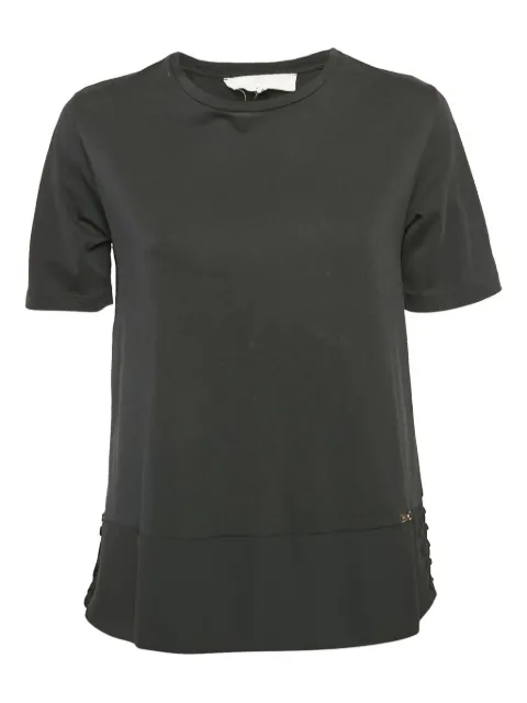 Elisabetta Franchi top con detalle de encaje