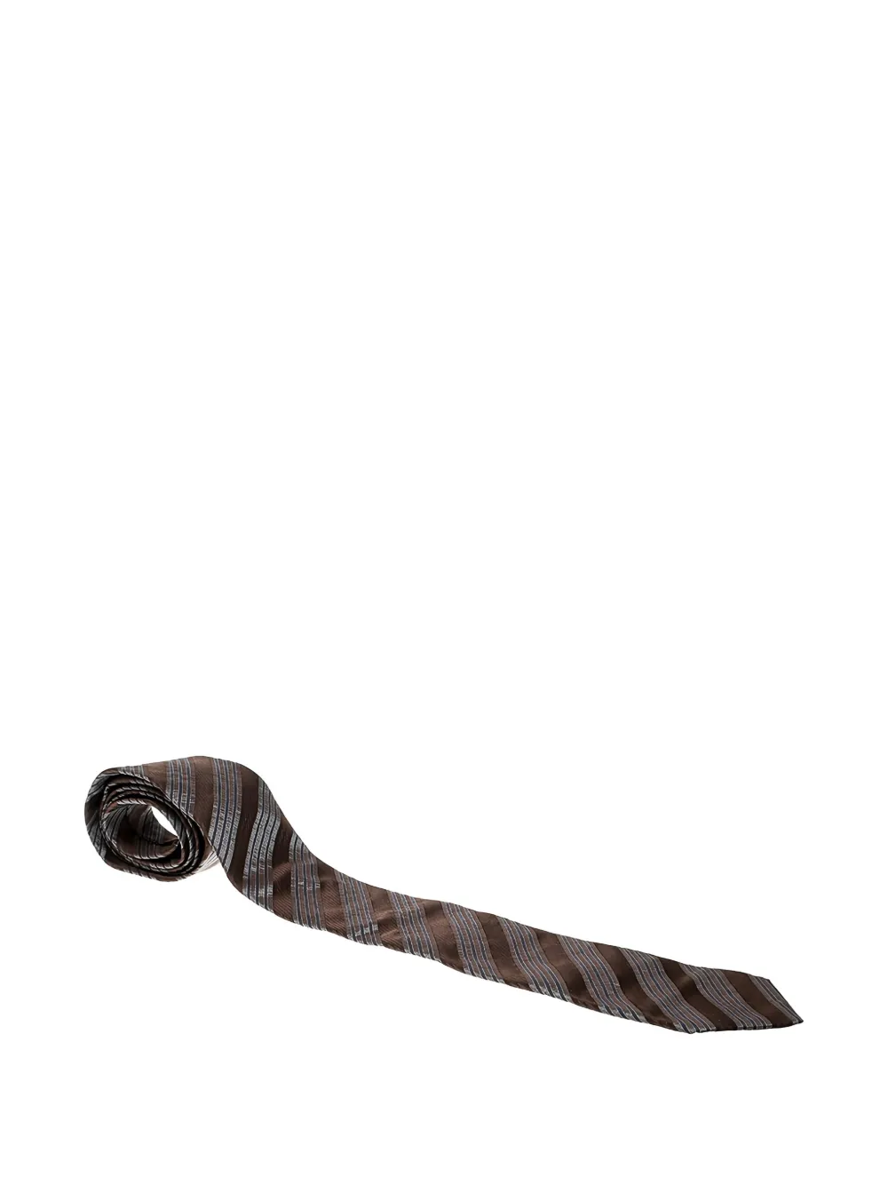 striped silk tie