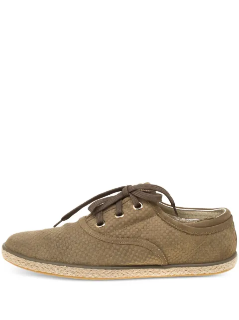Louis Vuitton Pre-Owned Petit Damier espadrilles