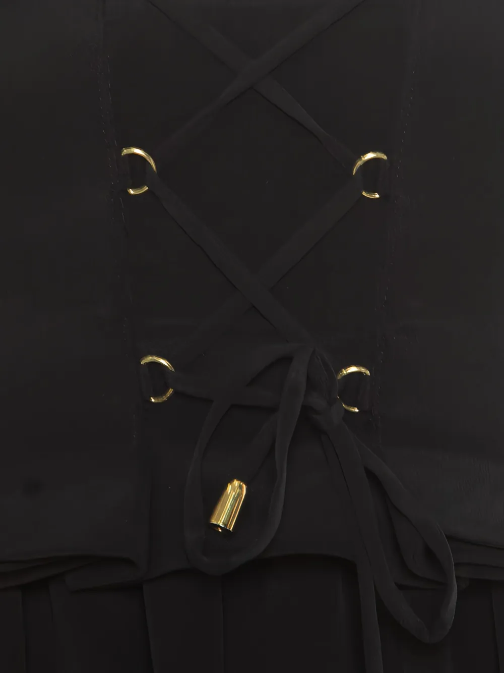 Pre-owned Temperley London  Lace-up Jumpsuit In Black