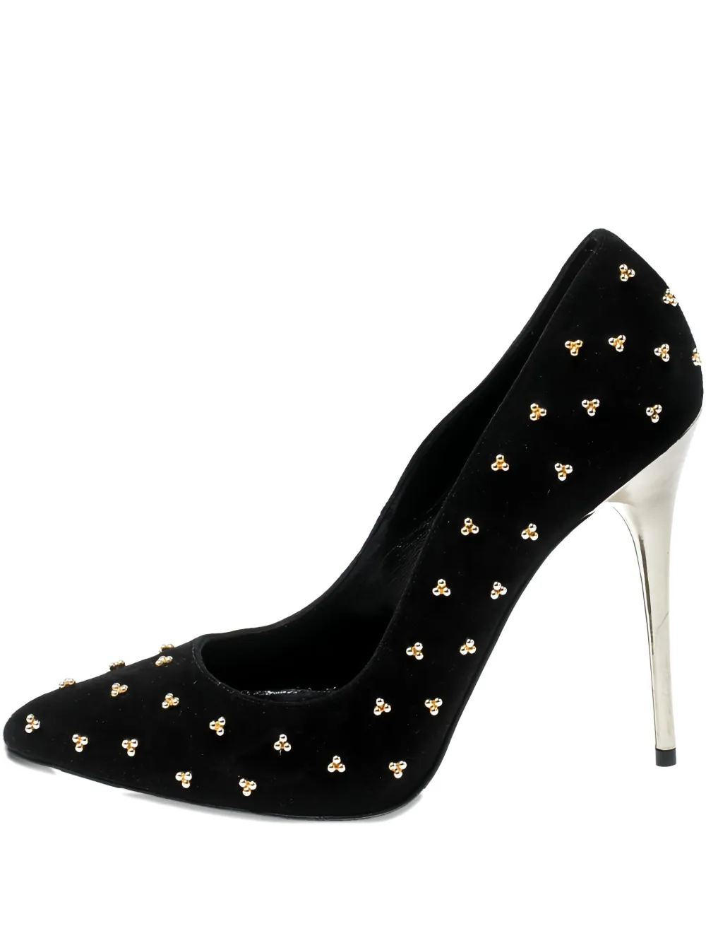 Alexander McQueen Pre-Owned 2023 120mm studded pumps - ブラック Alexander McQueen Pre-Owned 2023 120mm studded pumps - ブラック