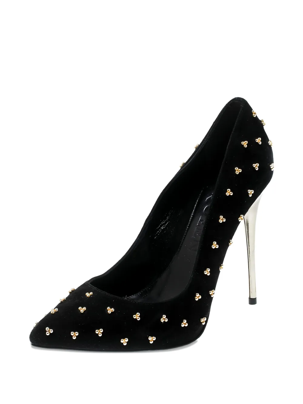 Alexander McQueen Pre-Owned 2023 120 mm pumps met studs - Zwart