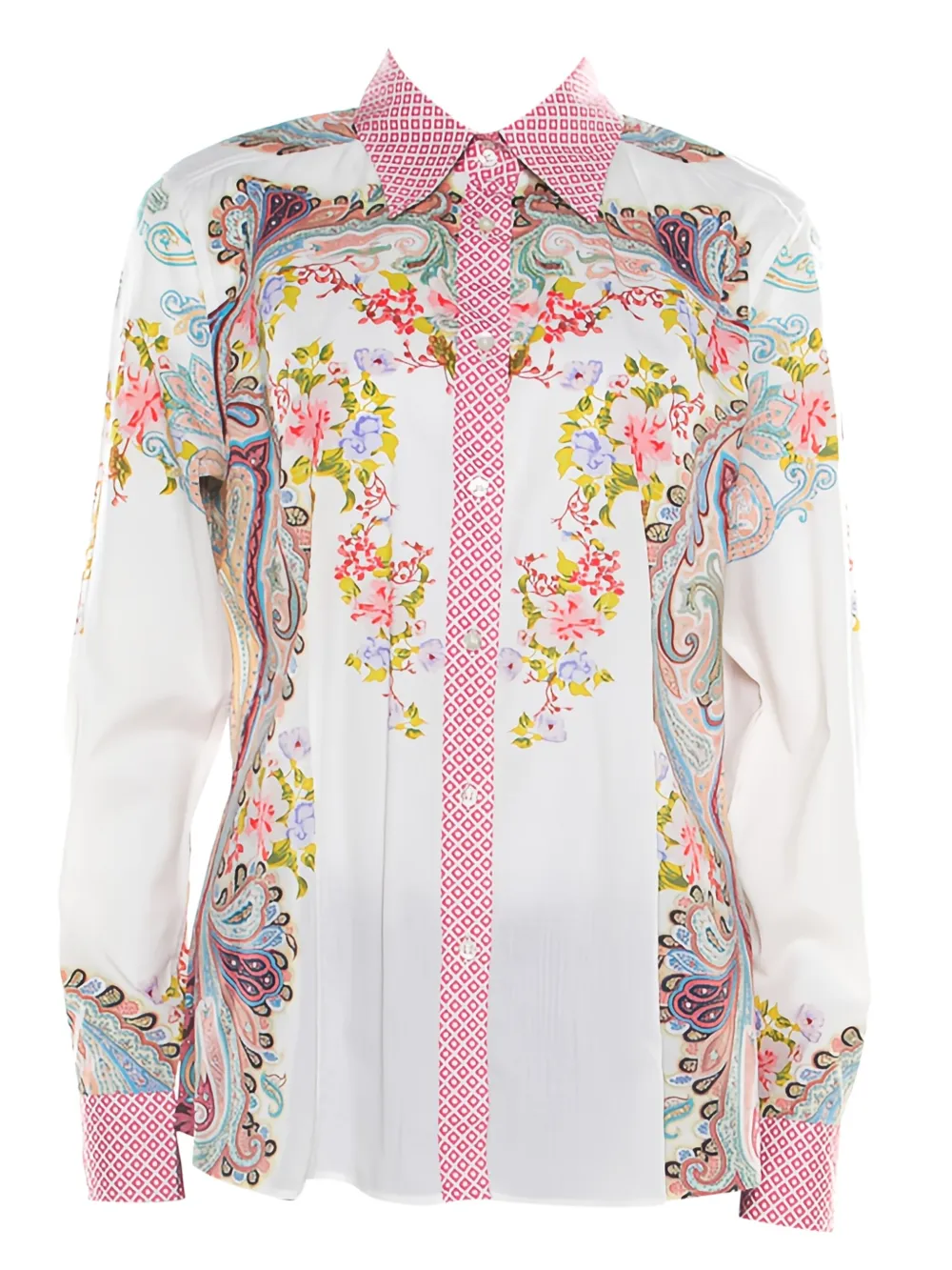 Pre-owned Etro Floral Paisley Shirt