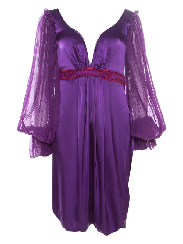 sheer purple dress Lilac Prom with Sparkling Floral Print Elegant Lavender Organza Dress for Modern Women The Lavender Sheer Organza Maxi Dress is designed to bring effortless elegance and soft femininity to your wardrobe sheer purple dress Off The