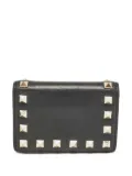 Valentino Garavani Pre-Owned Rockstud leather cardholder - Black