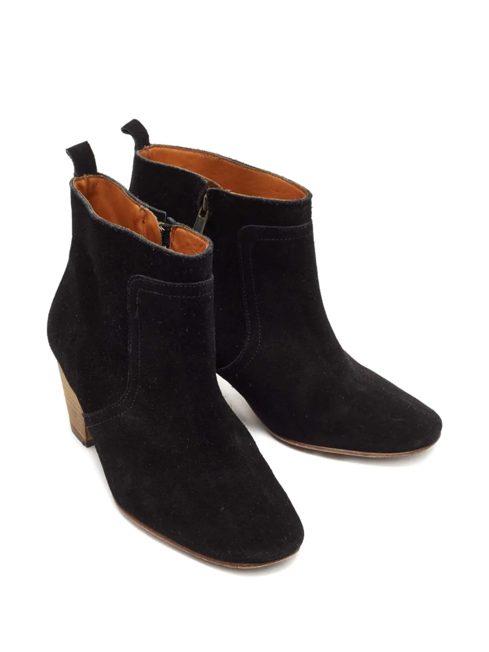 Isabel Marant Vintage pre-owned 50mm suede stacked-heel boots | Ankle Boots | Image 2