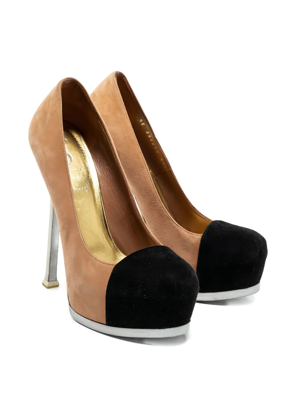 Saint Laurent Pre-Owned 145 mm Tribtoo pumps - Bruin
