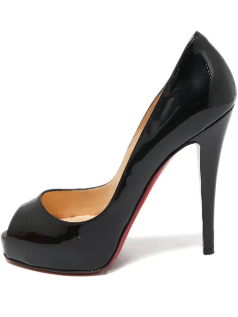 Christian Louboutin Pre-Owned 115mm Very Privé patent leather pumps