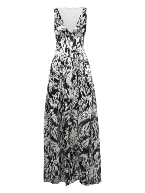 Lela Rose v-neck dress
