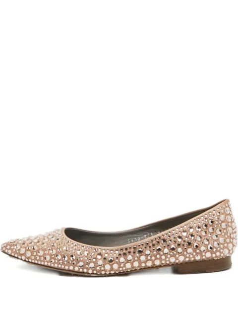 Gina stud-embellished flats