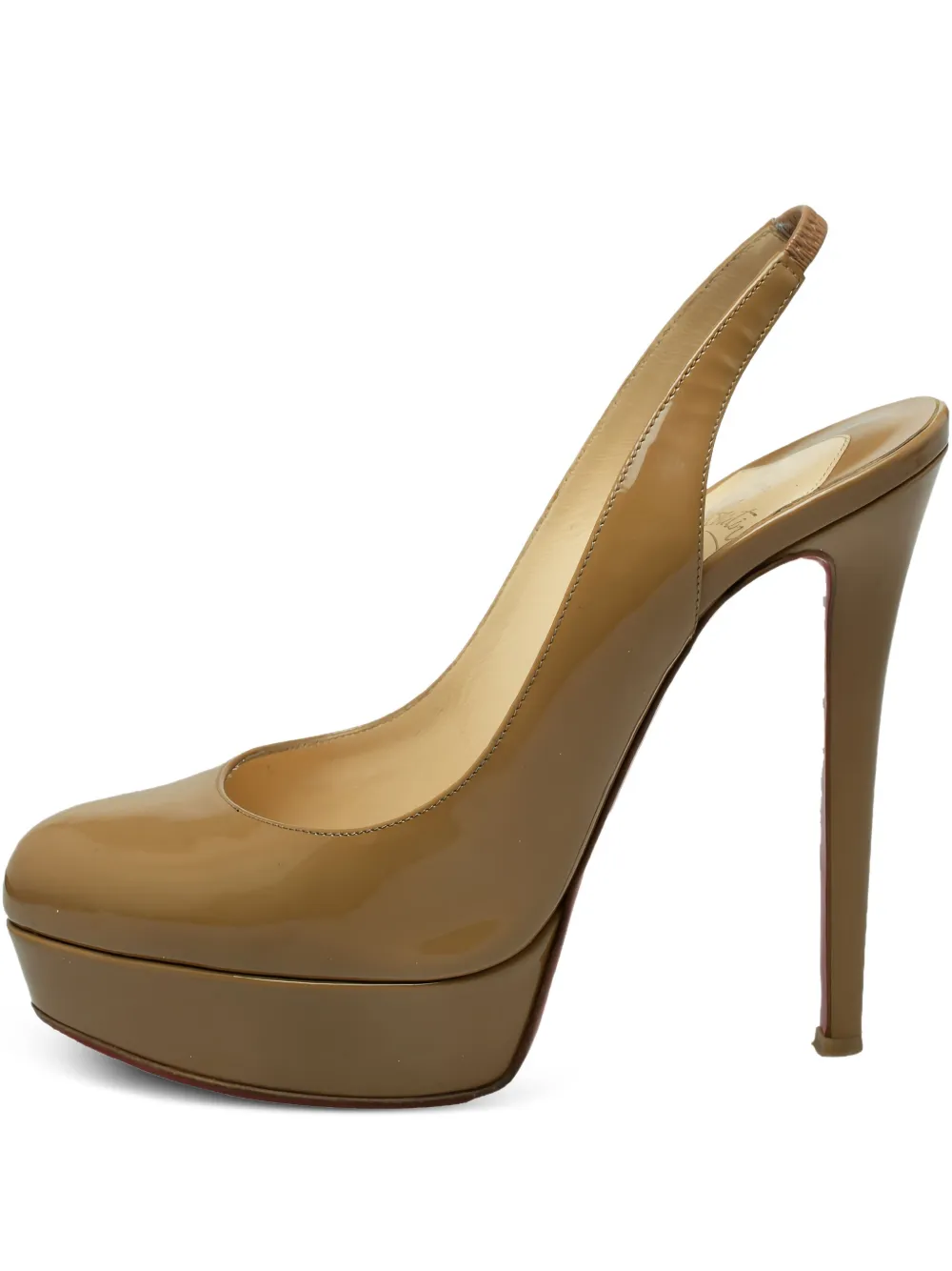 Pre-owned Christian Louboutin 135mm Bianca Pumps