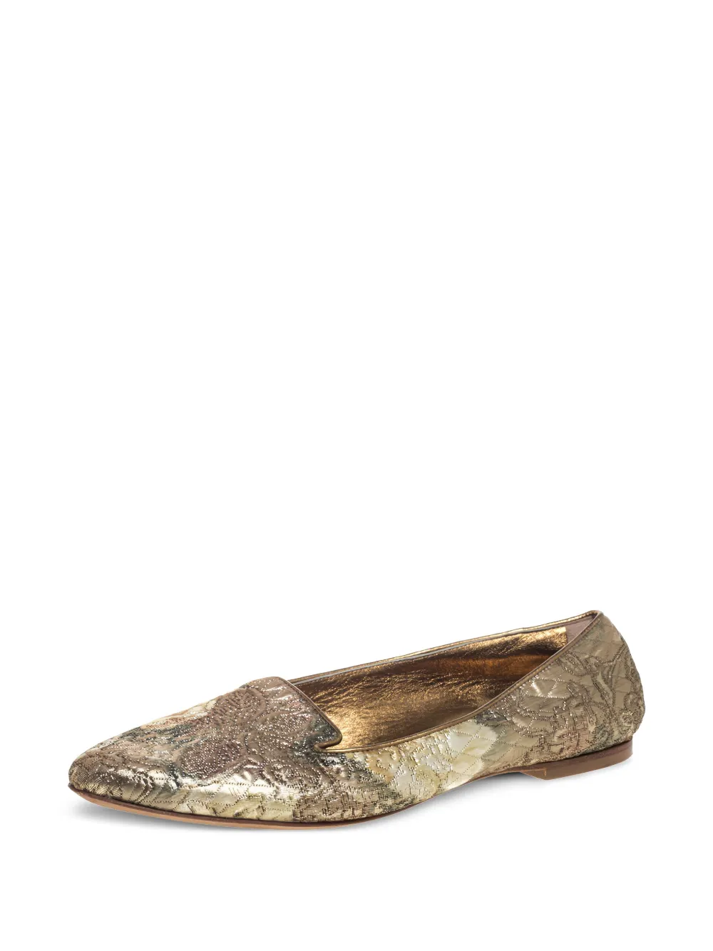 Dolce & Gabbana Pre-Owned brocade-quilted slippers | Image 2
