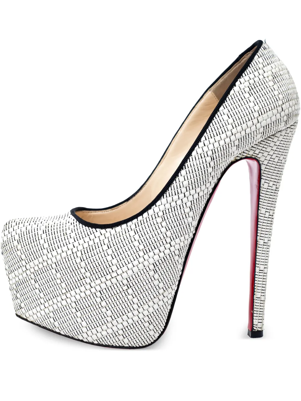 Pre-owned Christian Louboutin 155mm Daffodil Pumps