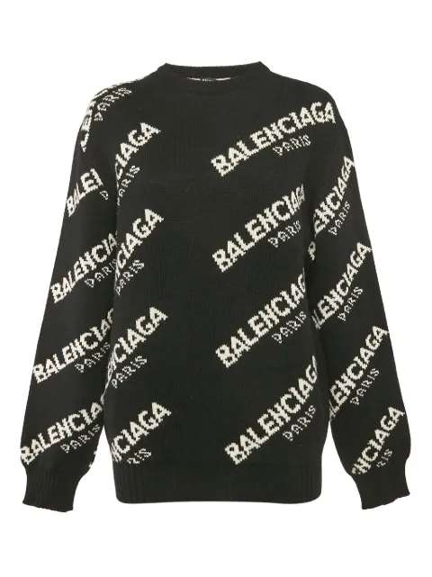 Balenciaga Pre-Owned wool-blend jumper