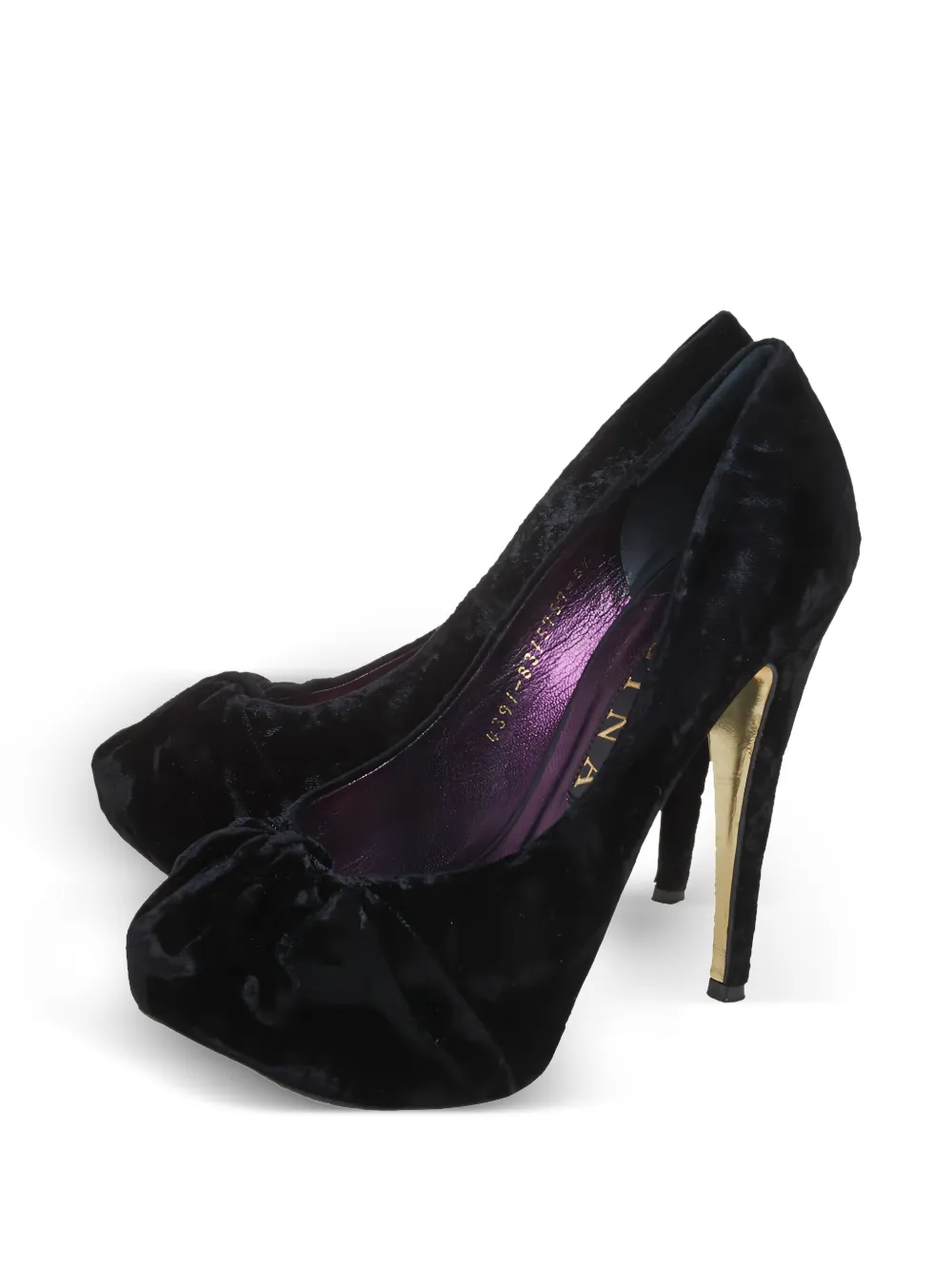 Gina pre-owned 130mm Claire pumps | Image 2