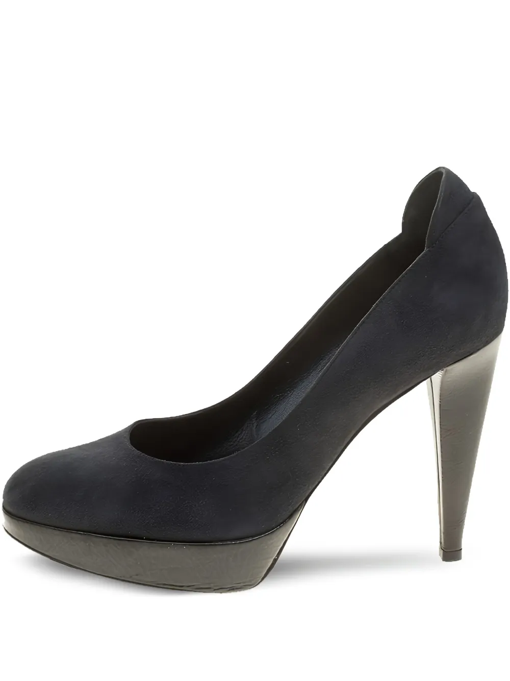 Sergio Rossi Vintage pre-owned 125mm suede pumps | Black | Image 1