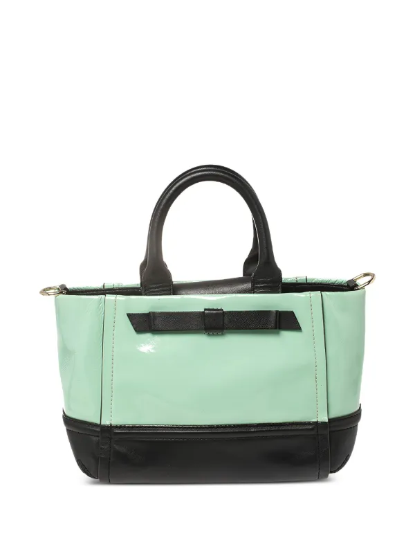 Kate Spade Pre-owned bow-detail Tote Bag Green FARFETCH IN