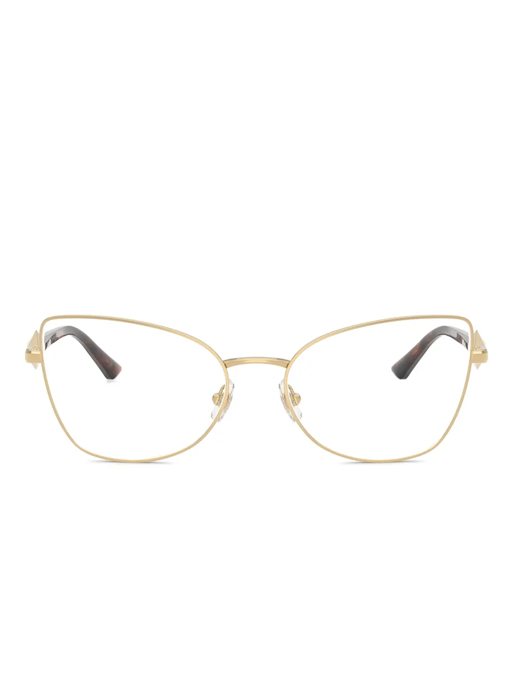 Jimmy Choo Eyewear lentes con armazón cat eye transparente | dorado | Image 1