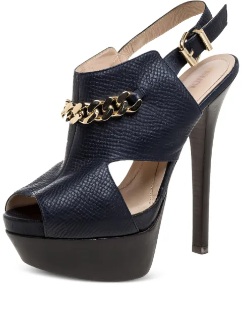Fendi Pre-Owned 2023 150mm platform sandals