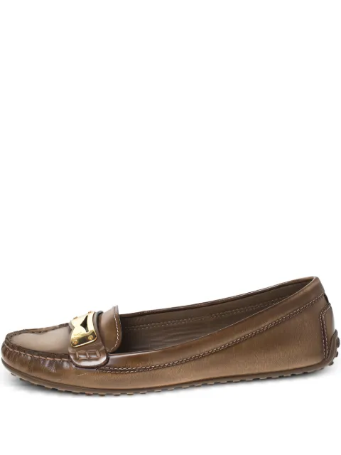 Louis Vuitton Pre-Owned leather loafers 