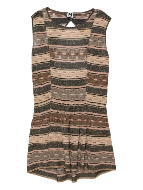 Missoni Pre-Owned 2023 striped open back dress