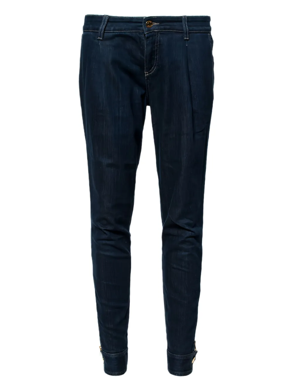 Gucci Pre-Owned Pantaloni affusolati - Blu