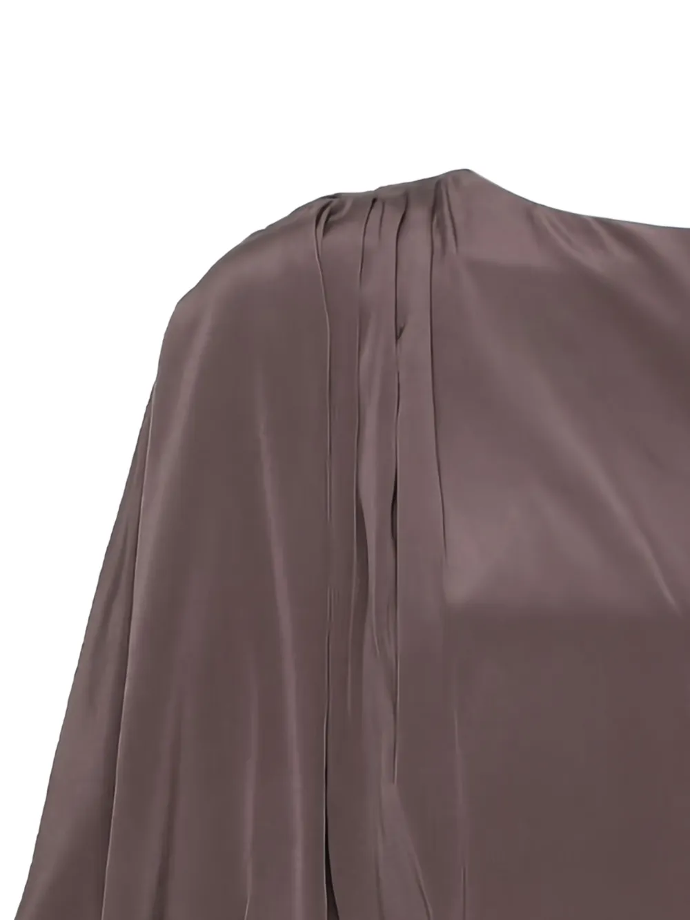 alice + olivia draped asymmetrical blouse | Image 2