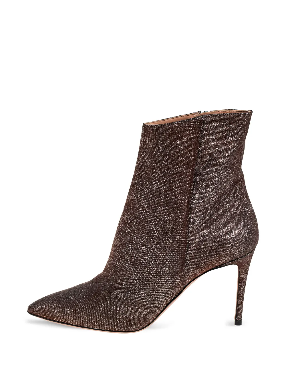 Aquazzura pre-owned 85mm side-zip booties | Image 2