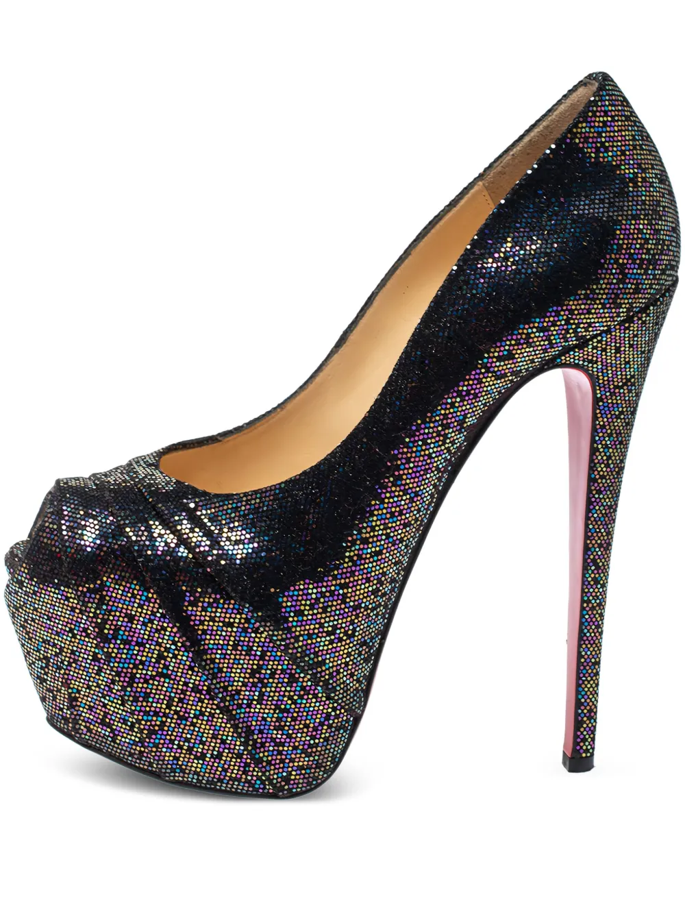 Christian Louboutin Pre-Owned Drapesse Spotlight 160mm プラットフォームパンプス - Christian Louboutin Pre-Owned Drapesse Spotlight 160mm プラットフォームパンプス -