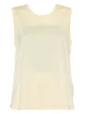JOSEPH 2023 jersey silk satin tank top - Yellow