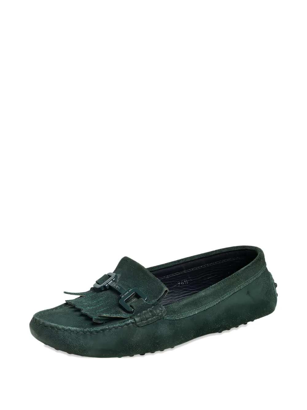 Pre-owned Tod's Gommino Fringed Loafers