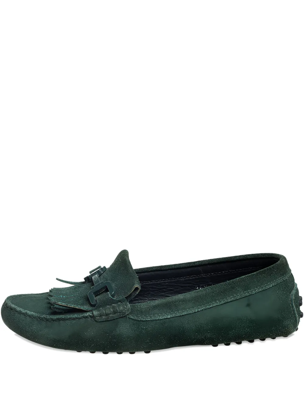 Pre-owned Tod's Gommino Fringed Loafers