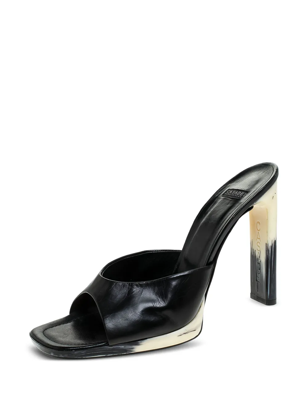 Casadei 110mm leather heeled sandals | Image 2