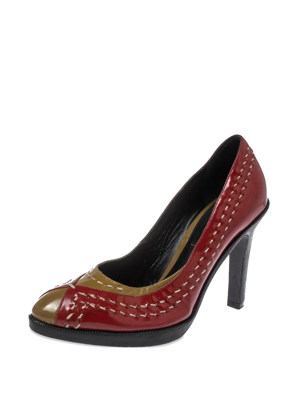 Bottega Veneta Pre-Owned 100mm leather heeled pumps | Image 2