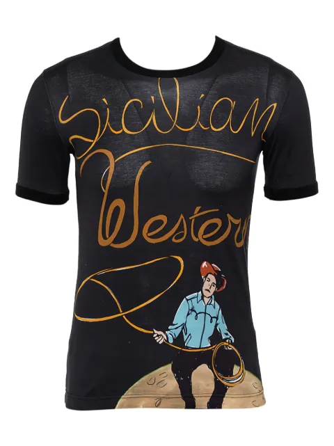 Dolce & Gabbana Pre-Owned graphic-print T-shirt