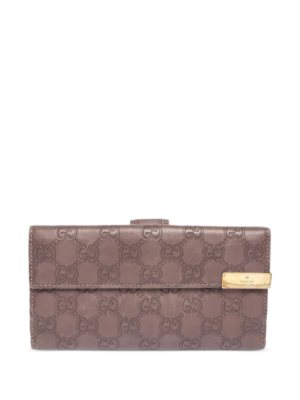Pre-owned Gucci Ssima Wallet