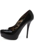 Dolce & Gabbana Pre-Owned 110mm leather platform pumps - Black