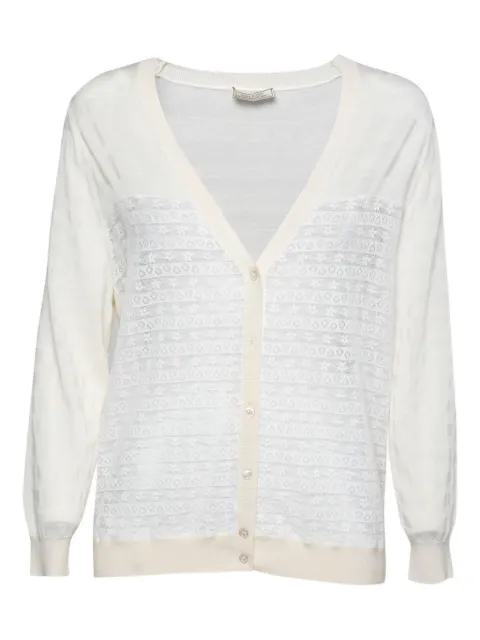 Nina Ricci Pre-Owned lace cardigan