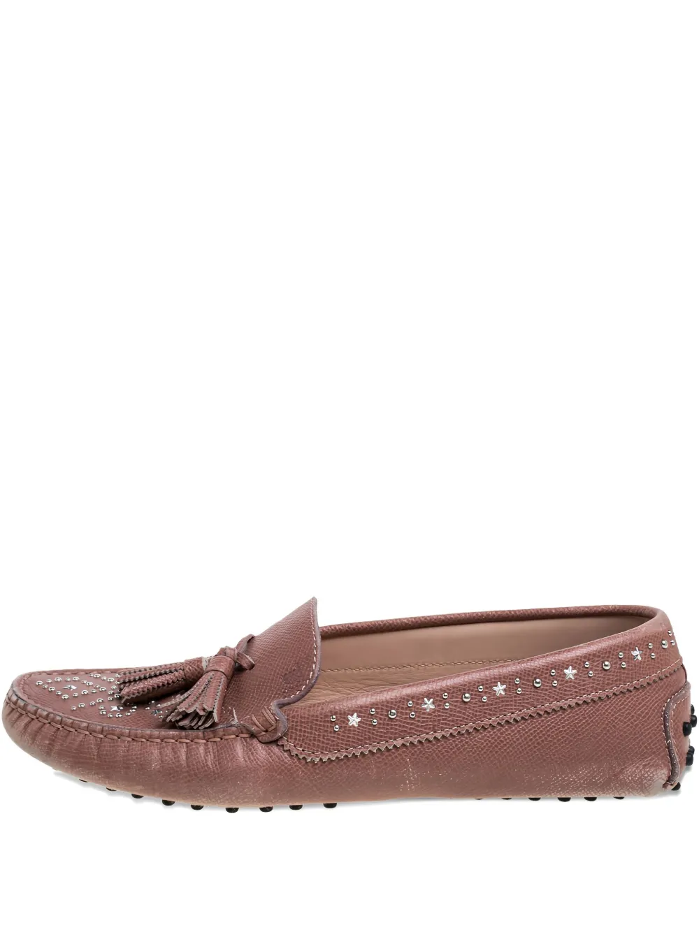 Tod's Vintage プレオウンド タッセル ローファー - ピンク Tod's Vintage プレオウンド タッセル ローファー - ピンク