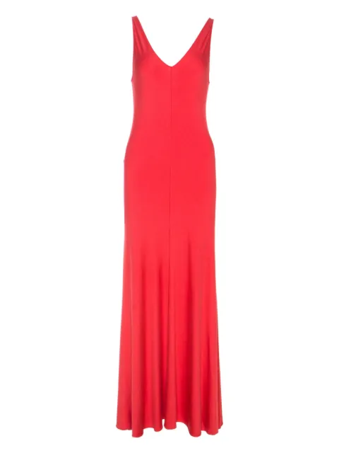 Polo Ralph Lauren Vintage pre-owned V-neck Maxi Dress