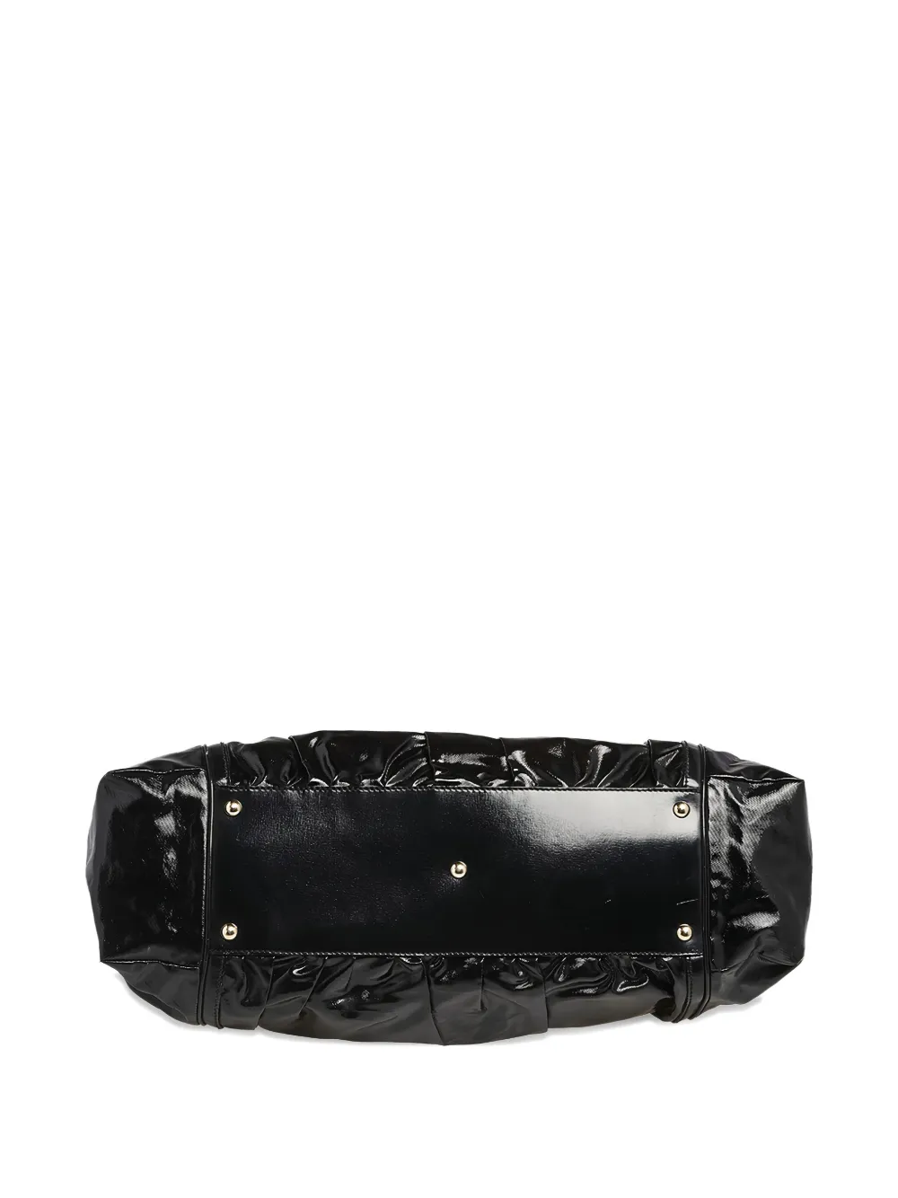Pre-owned Gucci 2023 Dialux Pop Bamboo Handbag In Black