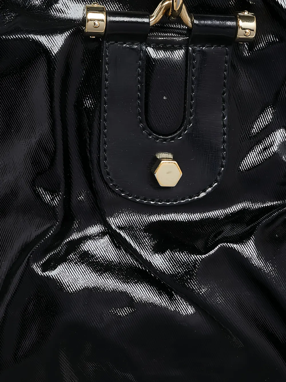 Pre-owned Gucci 2023 Dialux Pop Bamboo Handbag In Black
