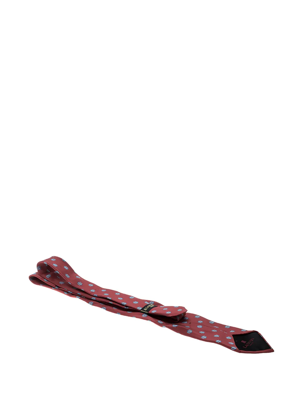Lanvin Pre-Owned Stropdas met patroon - Rood