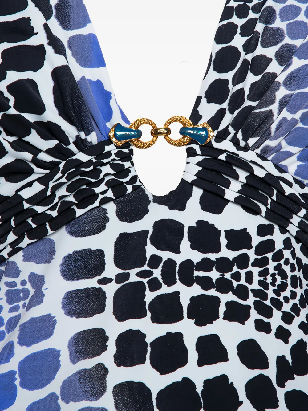 Roberto Cavalli Vintage pre-owned animal-print plunging-neckline top | Image 2