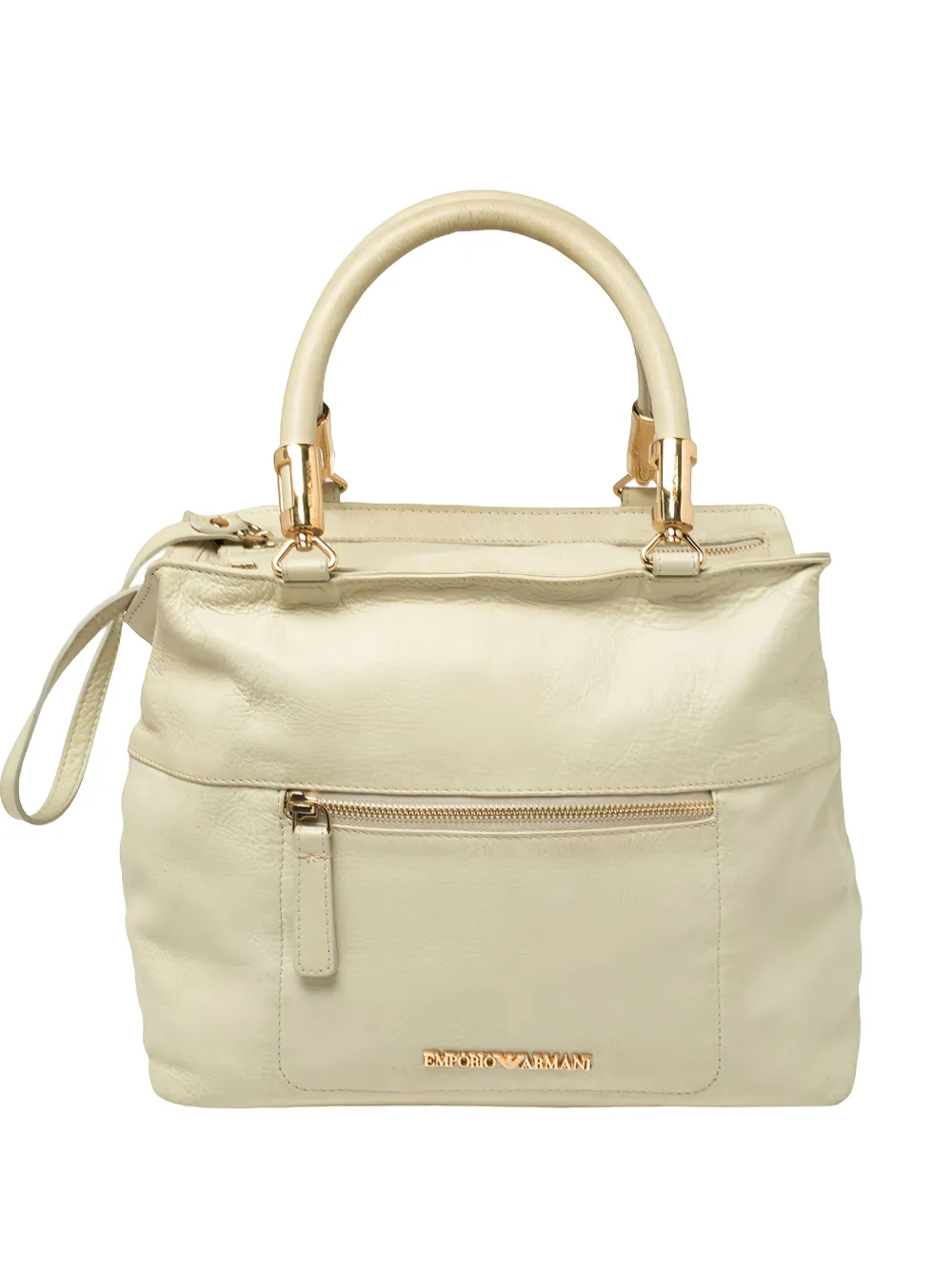 Emporio Armani Pre-Owned 2023 leather tote bag - Toni neutri