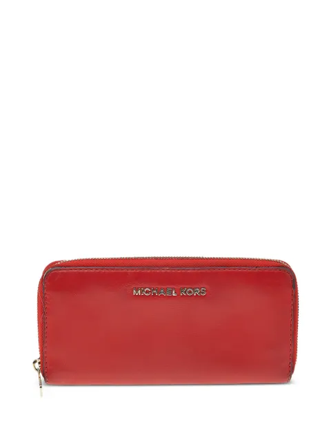 Michael Kors Vintage pre-owned leather zip wallet